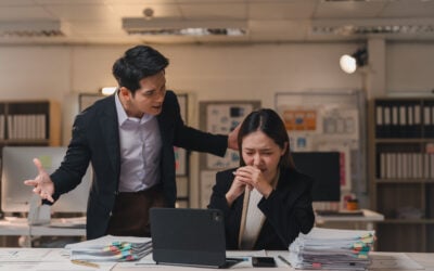 Employee reporting workplace harassment by a non-employee to an employment lawyer.